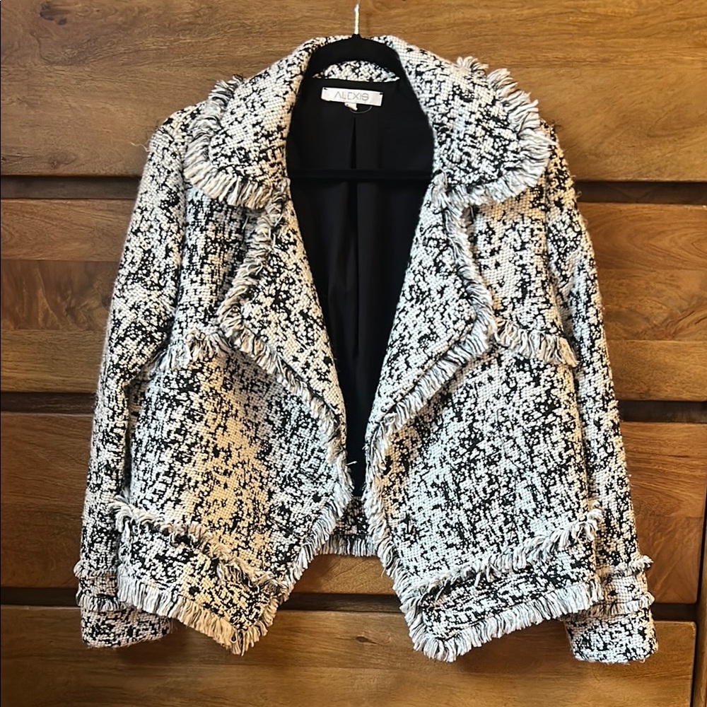 Alexis Black and White Women's Jacket